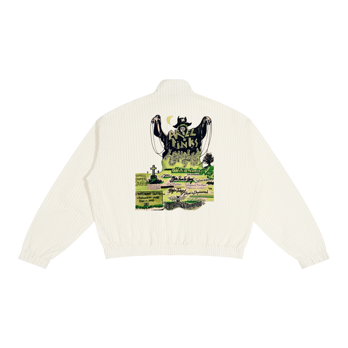 Bat Striped Track Jacket