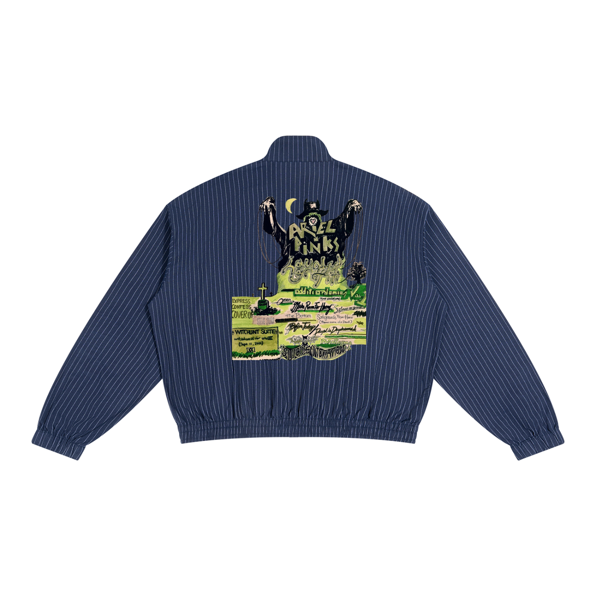 Bat Striped Track Jacket