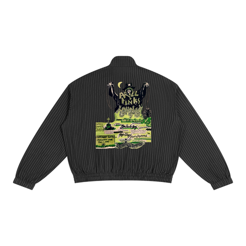 Bat Striped Track Jacket